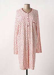 Chemise de nuit imprimé fleurs rose EGATEX femme