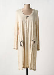 Chemise de nuit beige EGATEX pour femme seconde vue