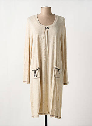 Chemise de nuit beige EGATEX pour femme