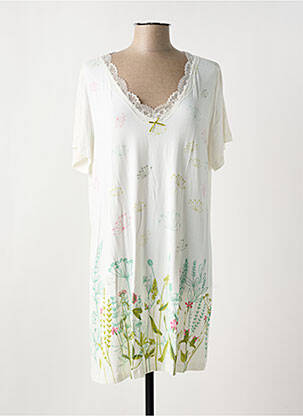 Chemise de nuit beige EGATEX pour femme