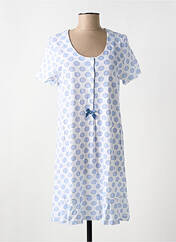 Chemise de nuit bleu EGATEX pour femme seconde vue