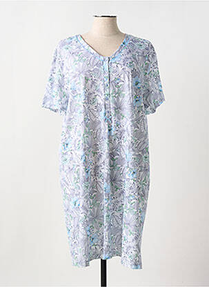 Chemise de nuit bleu EGATEX pour femme