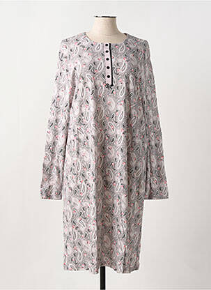 Chemise de nuit gris EGATEX pour femme