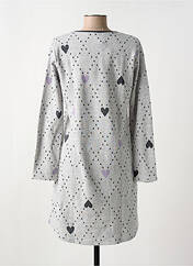 Chemise de nuit gris MASSANA pour femme seconde vue