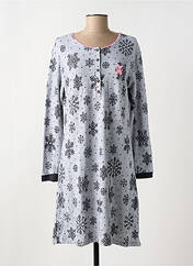 Chemise de nuit gris MASSANA pour femme seconde vue