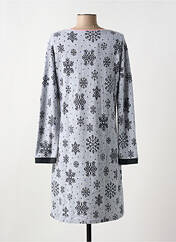 Chemise de nuit gris MASSANA pour femme seconde vue