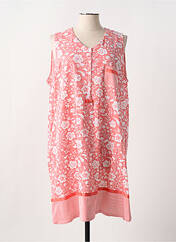 Chemise de nuit orange EGATEX pour femme seconde vue