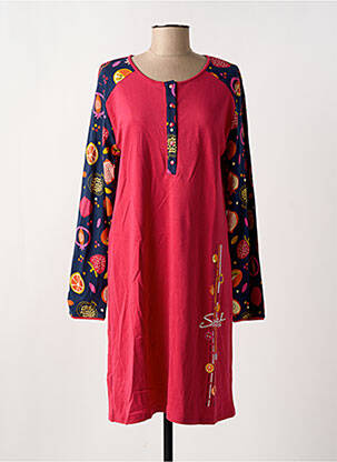 Chemise de nuit rouge MASSANA pour femme