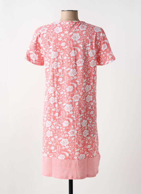 Chemise de nuit imprimé fleurs rouge EGATEX femme