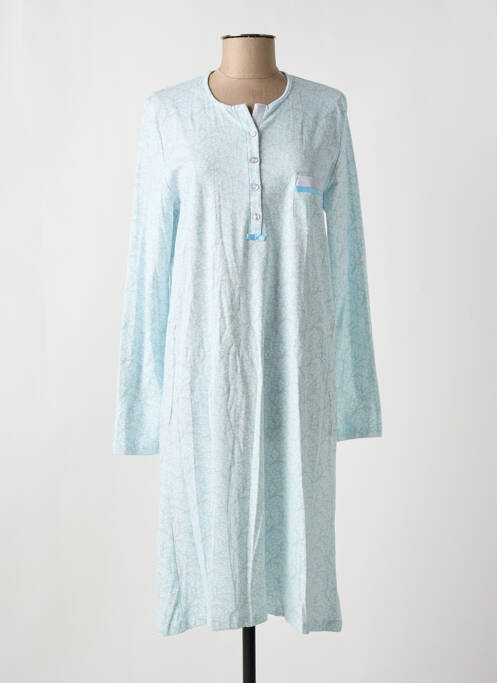 Chemise de nuit bleu EGATEX pour femme