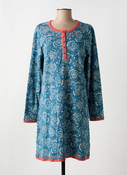 Chemise de nuit bleu MASSANA pour femme