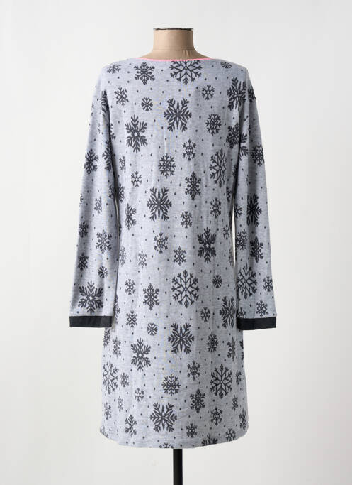 Chemise de nuit gris MASSANA pour femme