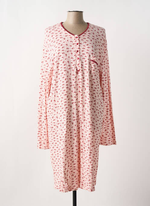 Chemise de nuit rose EGATEX pour femme
