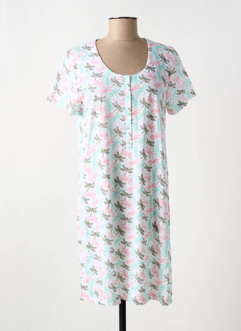 Chemise de nuit vert EGATEX pour femme