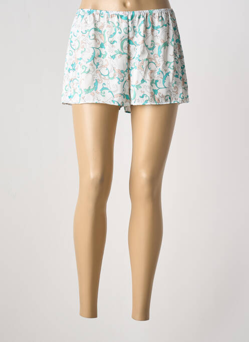 Pyjama taille élastique blanc ANTIGEL femme