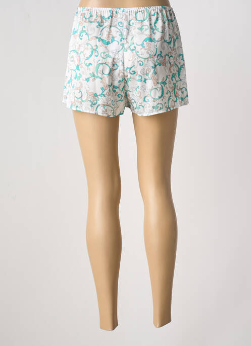 Pyjama taille élastique blanc ANTIGEL femme