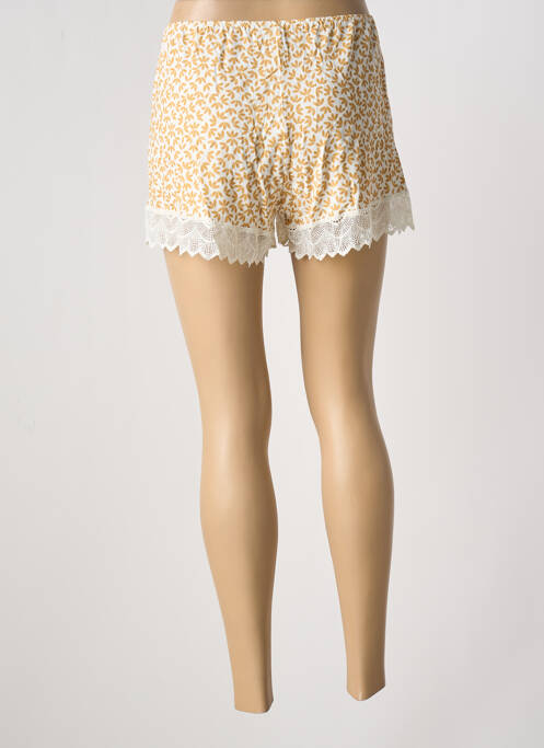 Pyjama jaune ANTIGEL pour femme