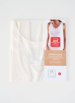 Top/Caraco beige JET pour femme