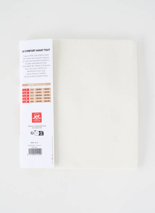 Top/Caraco beige JET pour femme