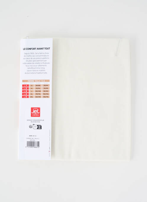 Top/Caraco beige JET pour femme