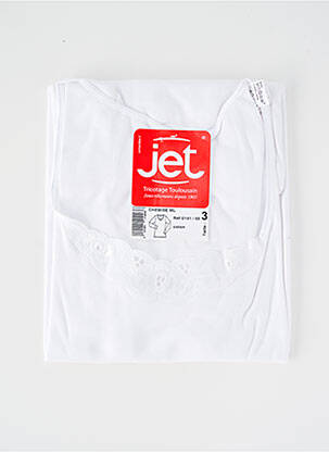 Top/caraco broderie blanc JET femme