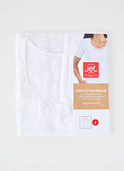 Top/Caraco blanc JET pour femme seconde vue