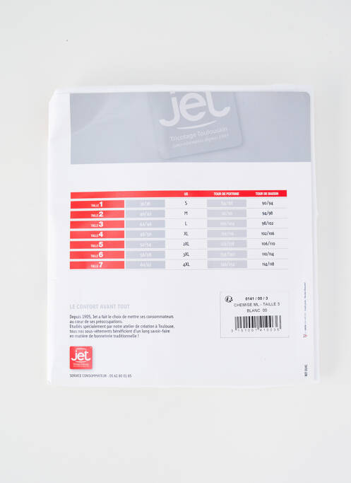 Top/Caraco blanc JET pour femme