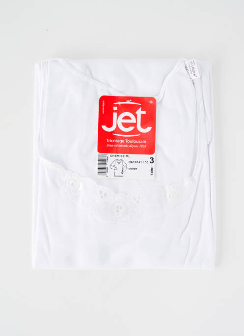Top/Caraco blanc JET pour femme