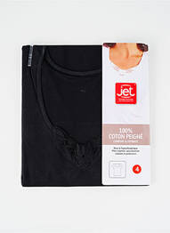 Top/caraco broderie noir JET femme