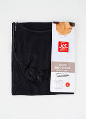 Top/Caraco noir JET pour femme seconde vue