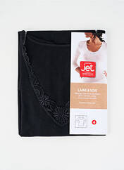 Top/Caraco noir JET pour femme seconde vue
