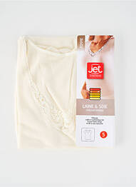 Top/caraco broderie beige JET femme
