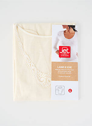 Top/Caraco beige JET pour femme