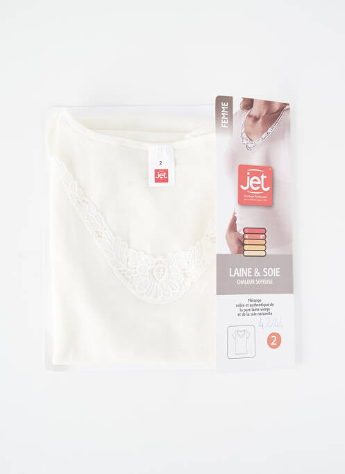 Top/Caraco beige JET pour femme