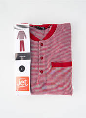 Pyjama rouge JET pour homme seconde vue