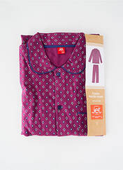 Pyjama violet JET pour homme seconde vue