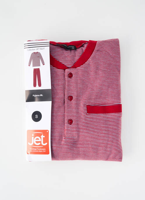 Pyjama rouge JET pour homme