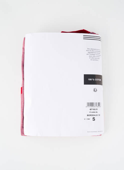 Pyjama rouge JET pour homme