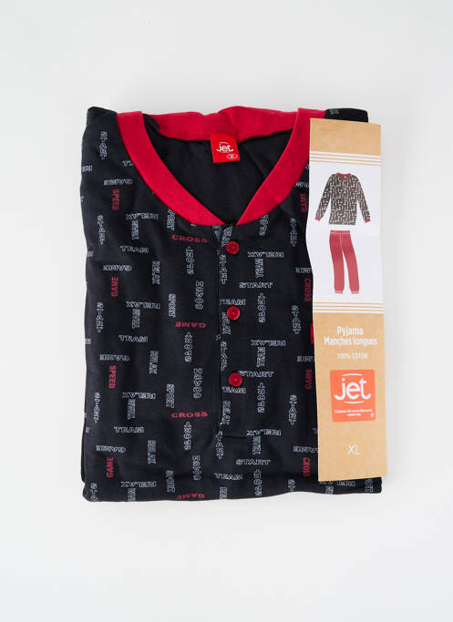 Pyjama rouge JET pour homme