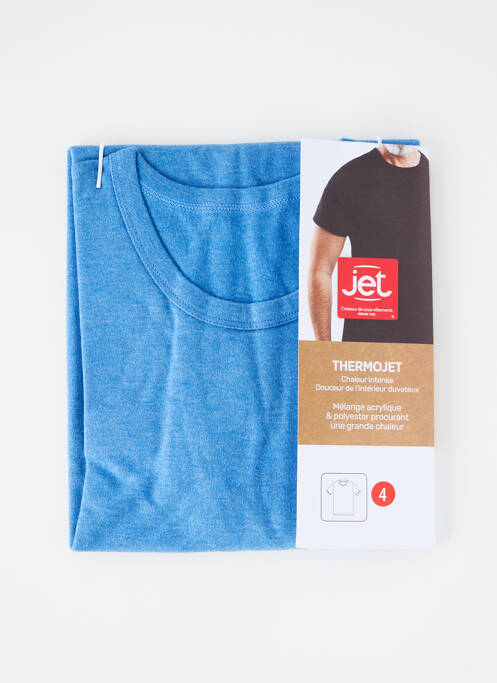 T-shirt bleu JET pour homme
