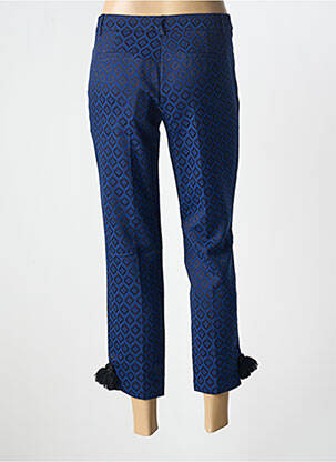 Pantalon 7/8 stretch taille normale bleu SCHOOL RAG femme