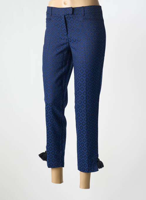Pantalon 7/8 bleu SCHOOL RAG pour femme