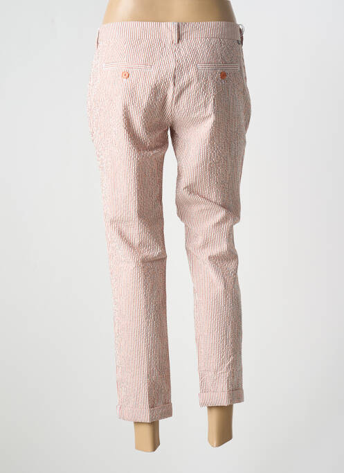 Pantalon 7/8 orange REIKO pour femme