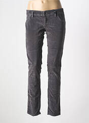 Pantalon slim gris FREESOUL pour femme seconde vue