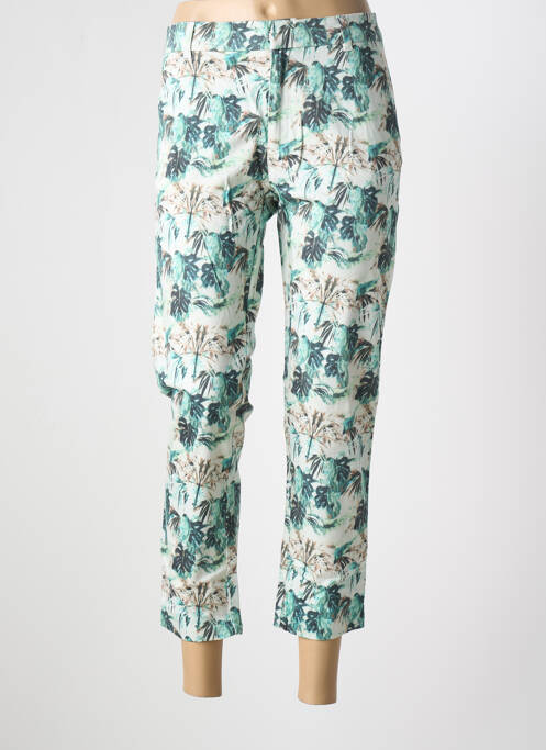 Pantalon 7/8 vert ATELIER BOHÈME pour femme