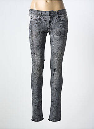 Pantalon slim poches gris CIMARRON femme