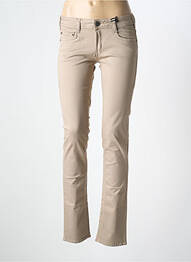 Pantalon slim poches beige CIMARRON femme