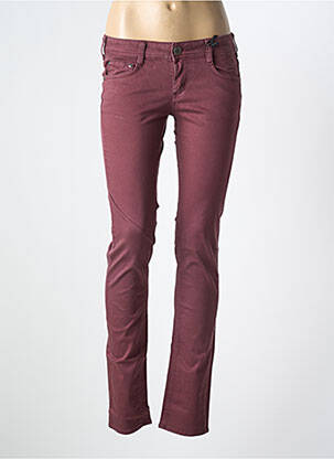 Pantalon slim poches violet CIMARRON femme