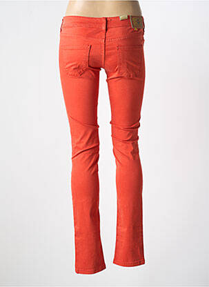 Pantalon slim poches orange CIMARRON femme