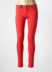 Jeans skinny rouge DONOVAN pour femme seconde vue